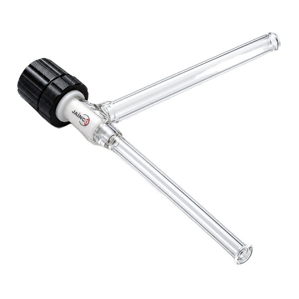 Valve Type Stopcocks, PTFE Key, Right Angle